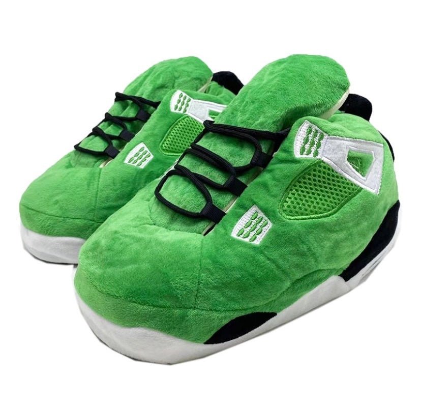 'Green Goblins' Sneaker Slippers - Trend Sellers