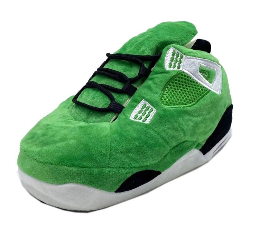 'Green Goblins' Sneaker Slippers - Trend Sellers