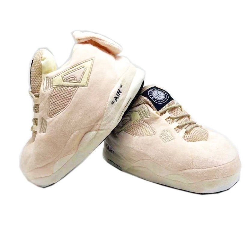 'Tan 4s' Sneaker Slippers - Trend Sellers