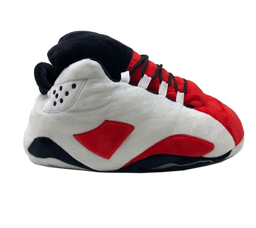 'Retro Reds' Sneaker Slippers - Trend Sellers