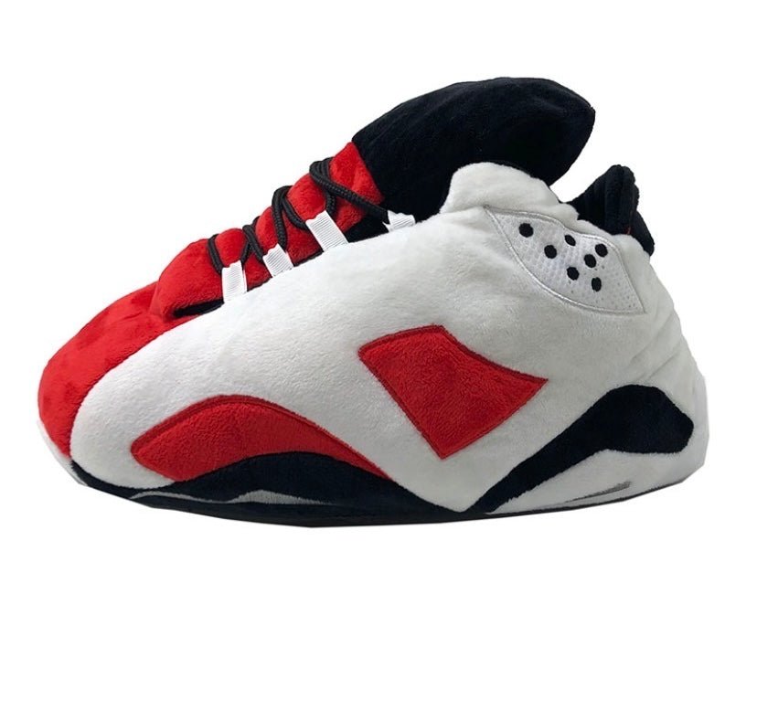 'Retro Reds' Sneaker Slippers - Trend Sellers