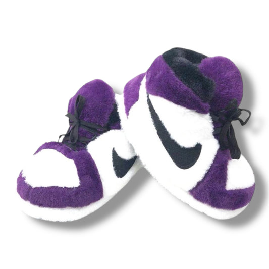 'OG' Purple Sneaker Slippers - Trend Sellers