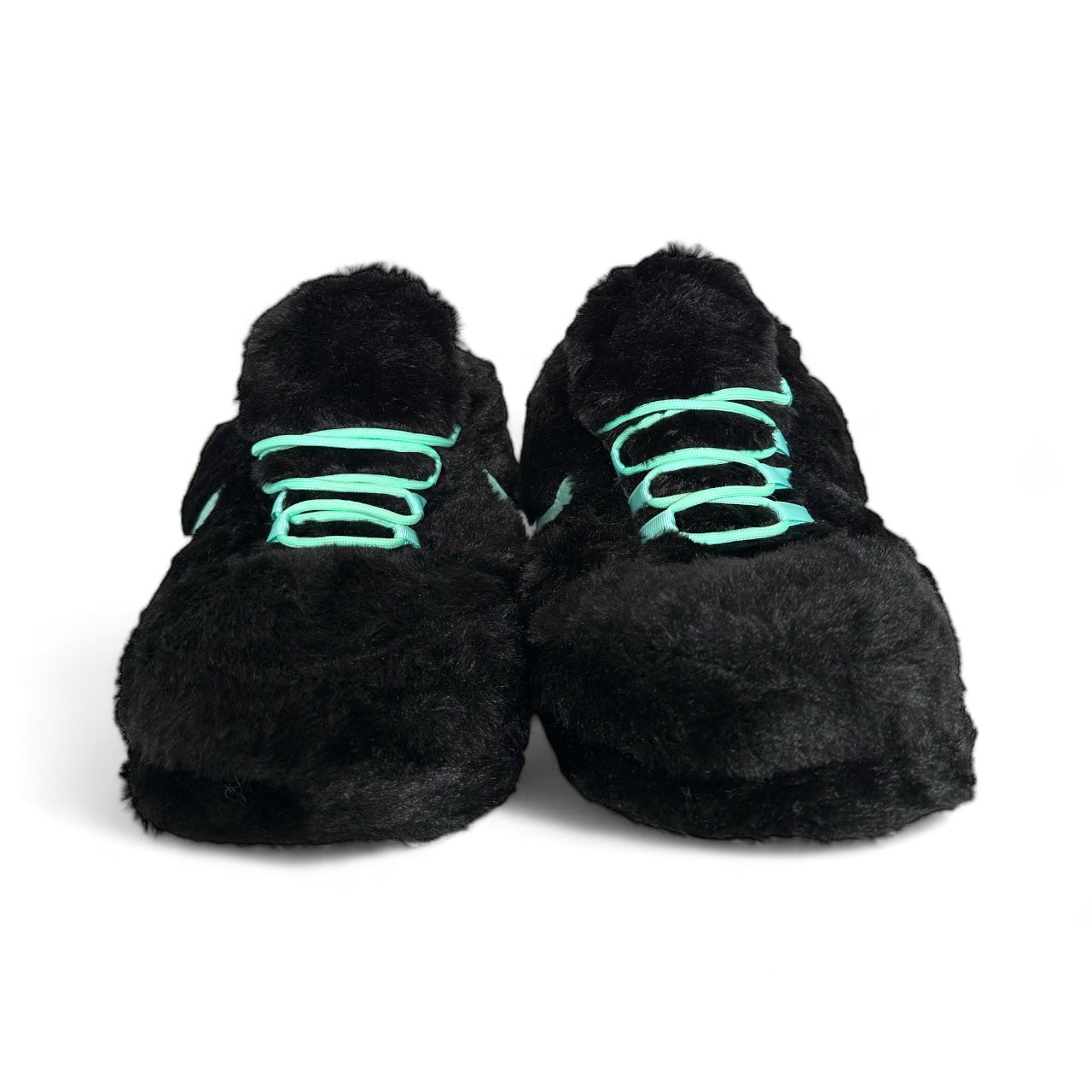 'Black - Aqua' Sneaker Slippers - Trend Sellers