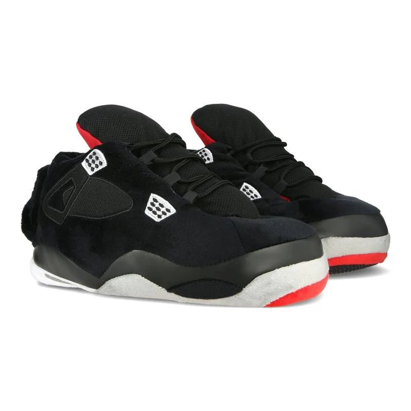 Retro 'Black 4s' Sneaker Slippers - Trend Sellers