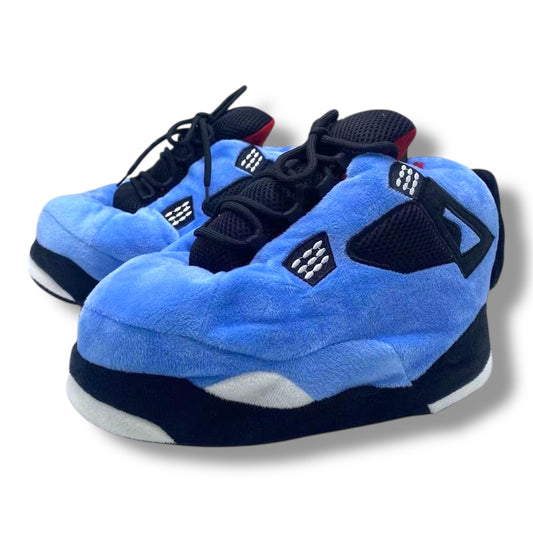 Retro 'Blue 4s' Sneaker Slippers - Trend Sellers