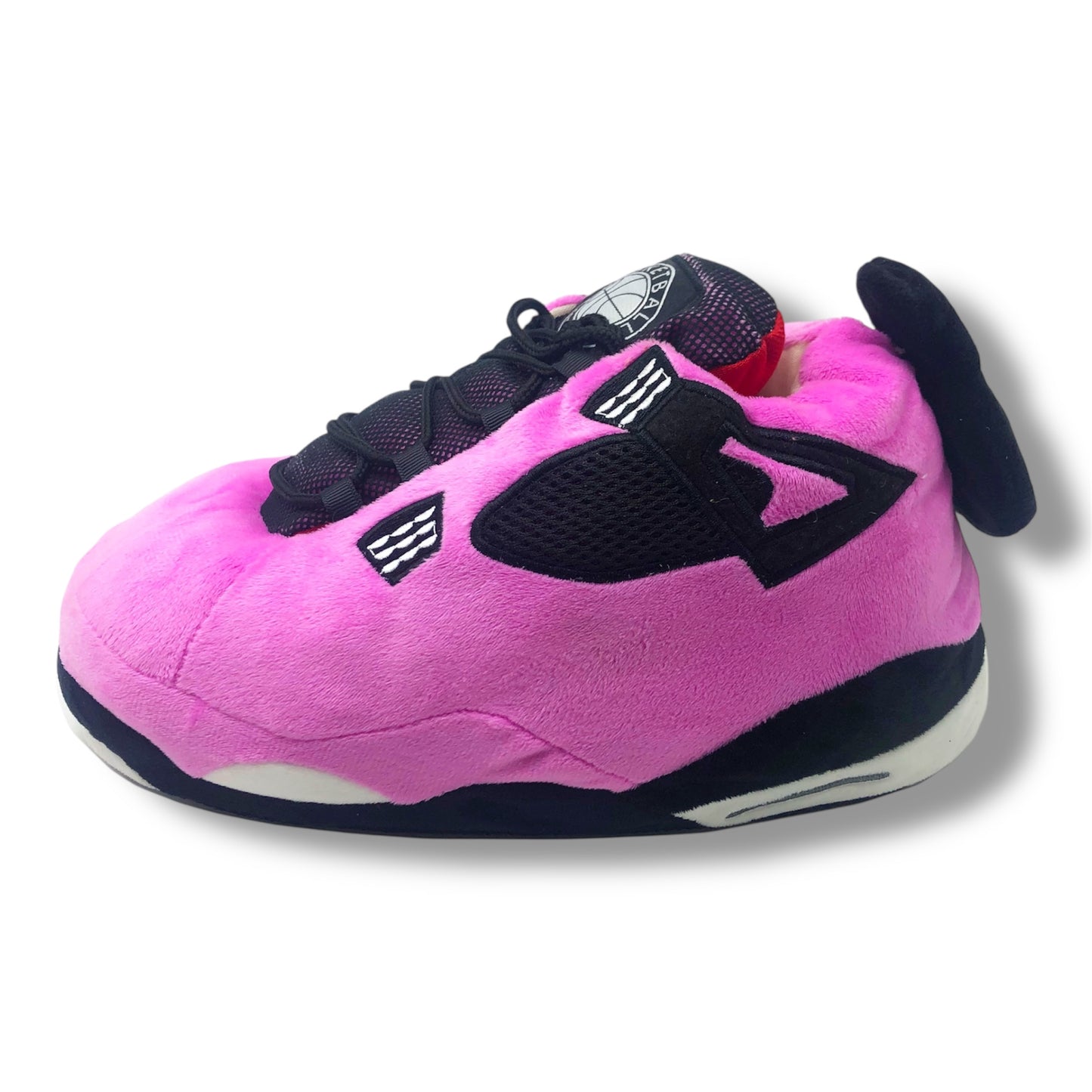 'Fuchsia 4s' Sneaker Slippers