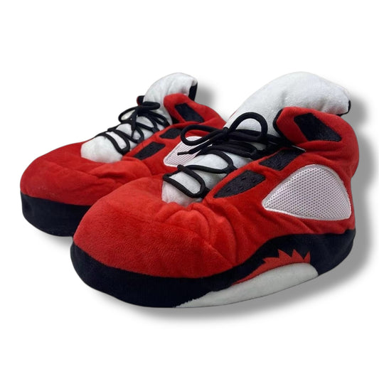 'Red 23s' Sneaker Slippers - Trend Sellers