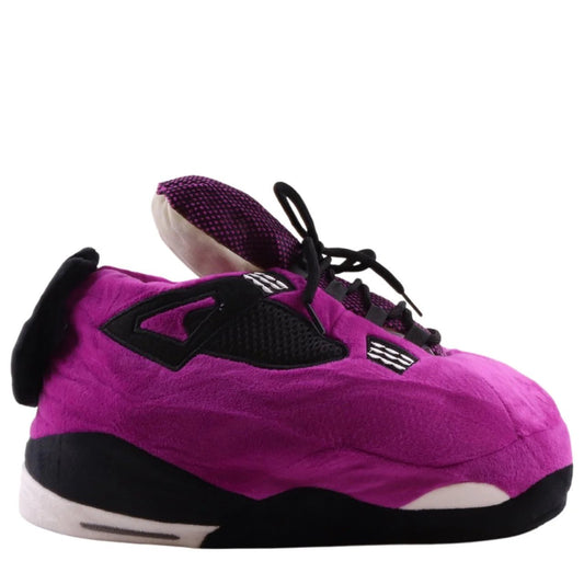 Retro 'Purple 4s' Sneaker Slippers - Trend Sellers