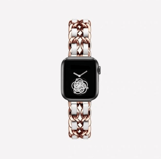 Stainless Steel Luxury Chanel Apple Watch Band Trend Sellers