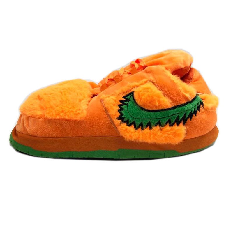 'Furry Orange' Sneaker Slippers - Trend Sellers