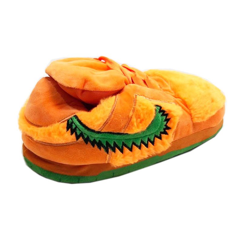 'Furry Orange' Sneaker Slippers - Trend Sellers