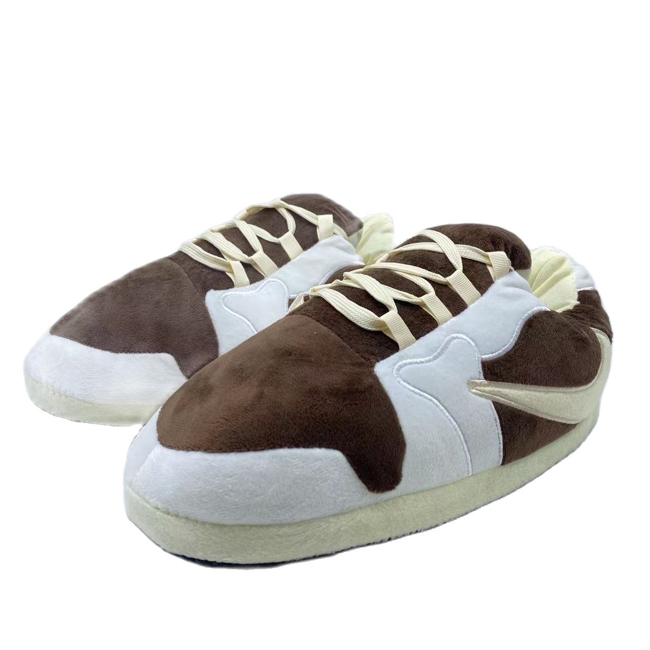 Low 'OG' Brown - White Sneaker Slippers - Trend Sellers