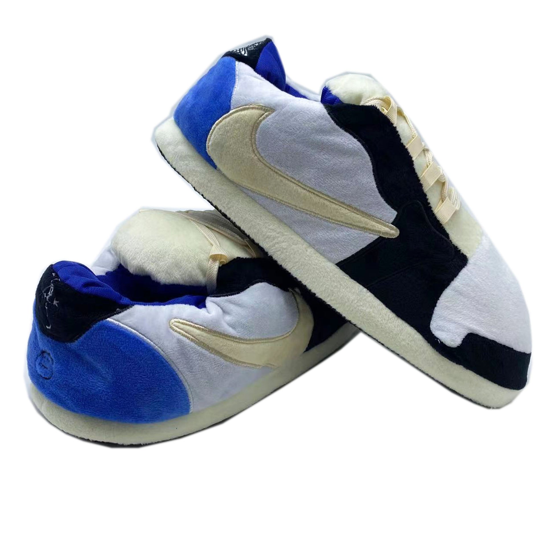 Low 'OG' Blue - White Sneaker Slippers - Trend Sellers
