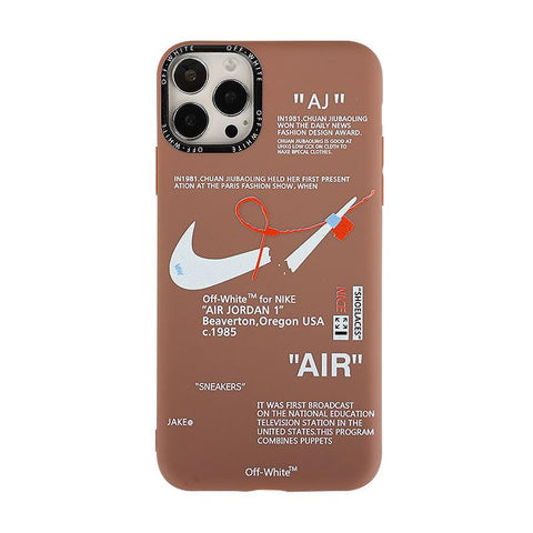 Hype "AIR" Iphone Case - Brown