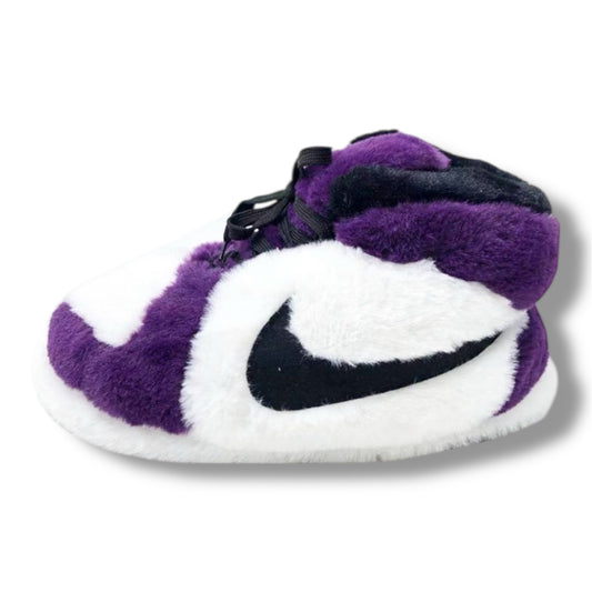'OG' Purple Sneaker Slippers - Trend Sellers