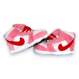 pink sneaker slippers youth
