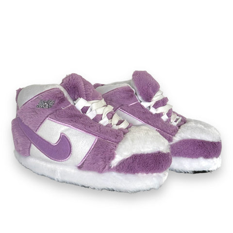 High Top Purple Sneaker Slippers
