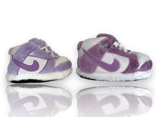 Purple Sneaker Slippers - Trend Sellers