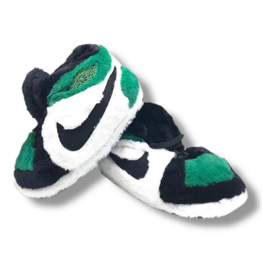 'OG' Green Sneaker Slippers - Trend Sellers