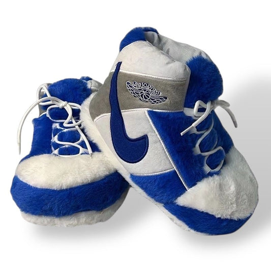 High 'OG' Royal Blue/White/Grey Sneaker Slippers