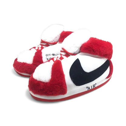 'OG' Red Sneaker Slippers - Trend Sellers