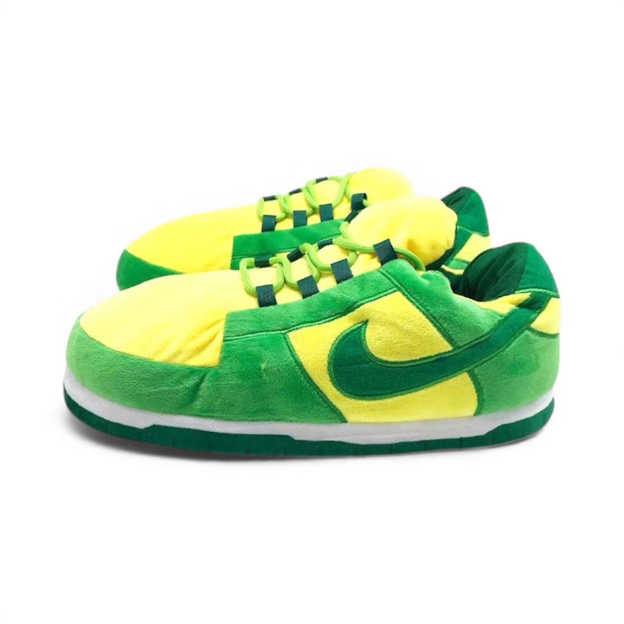 AJ1 Low Yellow & Green Sneaker Slippers - Trend Sellers