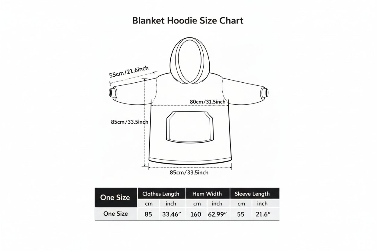 Blanket Hoodie - Navy Blue - Trend Sellers