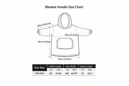 Blanket Hoodie - Navy Blue - Trend Sellers