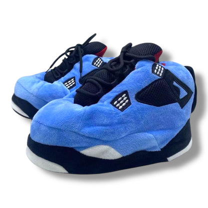 'Blue 4s' Sneaker Slippers - Trend Sellers