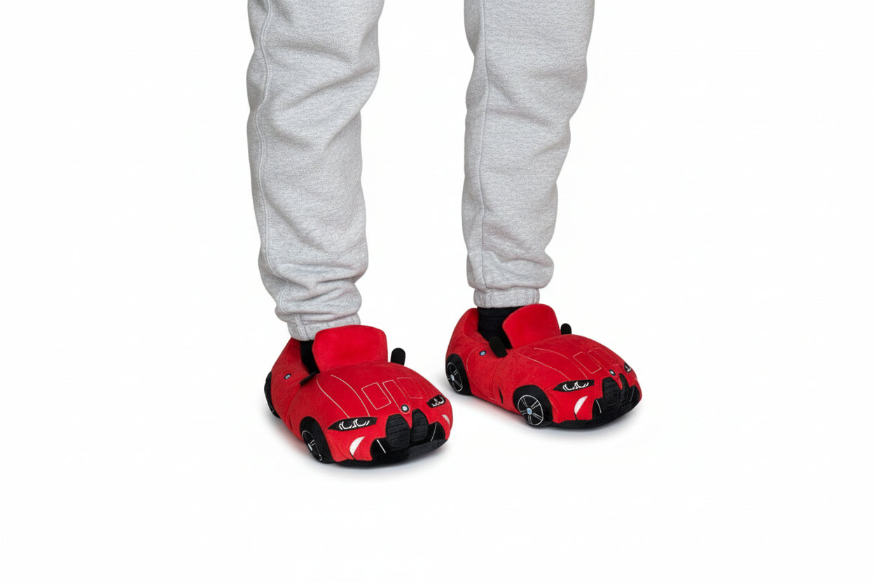 BMW Racing Car Slippers - Trend Sellers