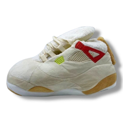 'Hype Tan 4s' Sneaker Slippers - Trend Sellers