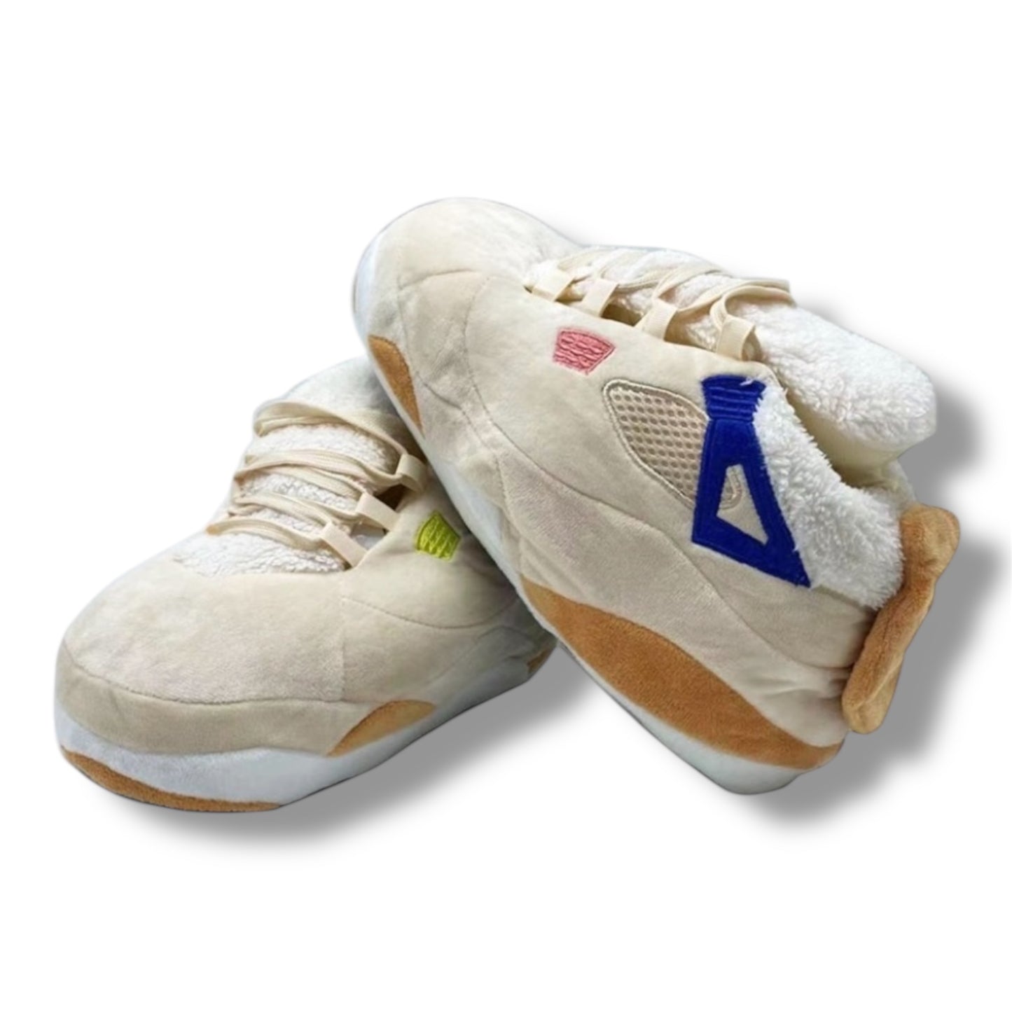 'Hype Tan 4s' Sneaker Slippers - Trend Sellers