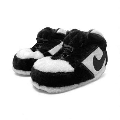 High 'Oreo' Sneaker Slippers - Trend Sellers