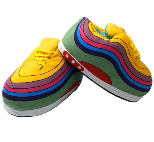 'Rainbow' Sneaker Slippers - Trend Sellers