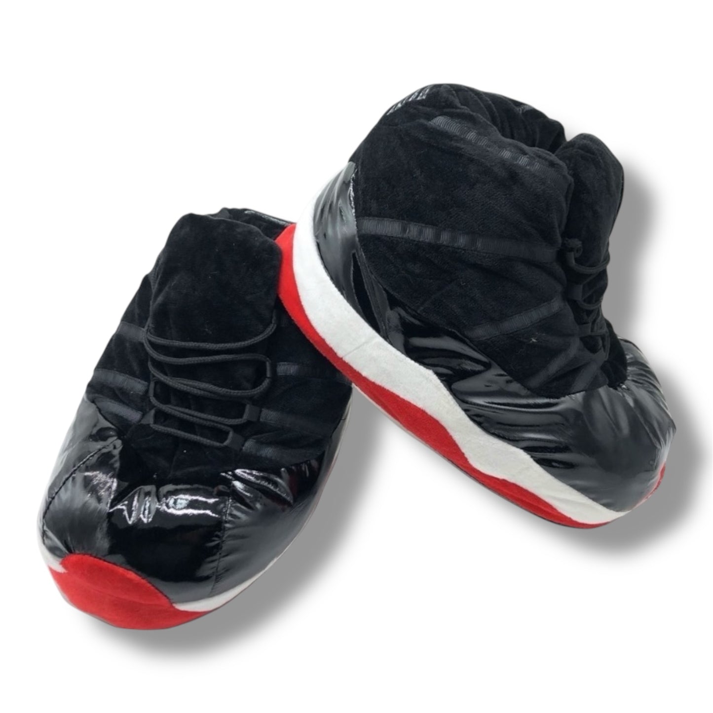 'Retro Black' Sneaker Slippers