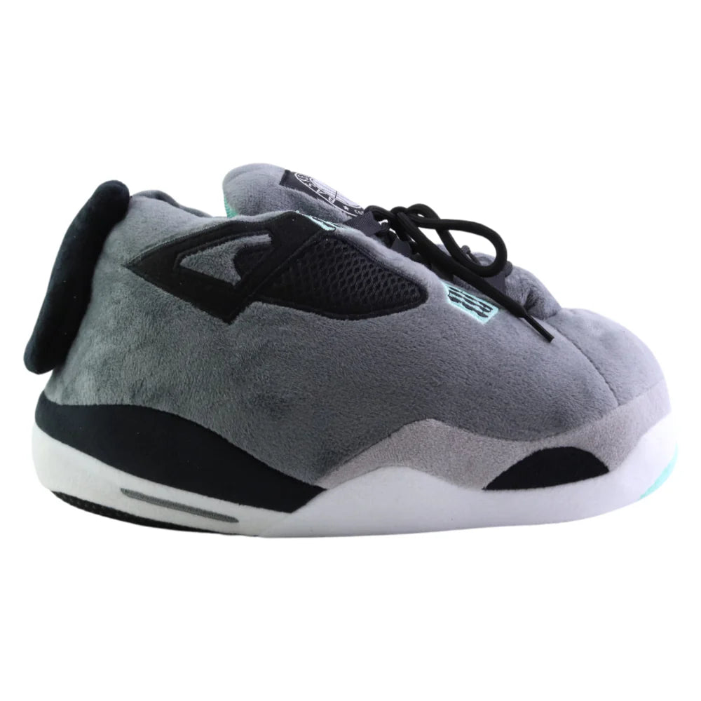 Retro 'Cool Grey 4s' Sneaker Slippers - Trend Sellers