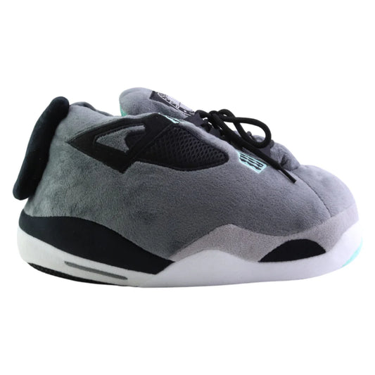 Retro 'Cool Grey 4s' Sneaker Slippers - Trend Sellers