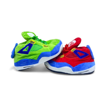 Mario and Luigi Inspired Sneaker Slippers for Kids