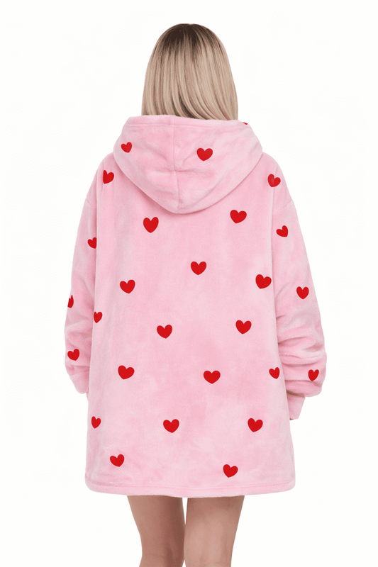 Valentine's Blanket Hoodie - Trend Sellers