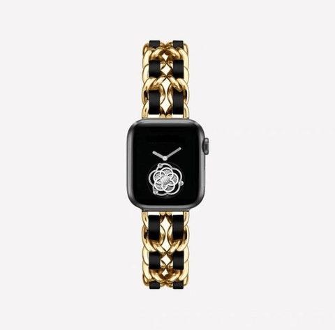 Colored and Clear Apple Watch Band Made With Silver Connector-PLEASE R –  UpScale Slay