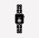 black on black apple watch band