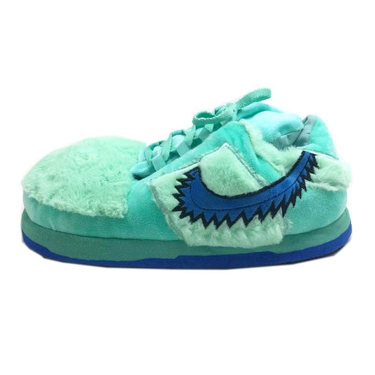 'Furry Green' Sneaker Slippers - Trend Sellers