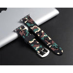 Camo Silicone Apple Watch Band