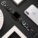 Camo Silicone Apple Watch Band