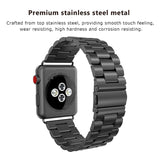 Luxury Stainless Steel Apple Watch Link Bracelet Band