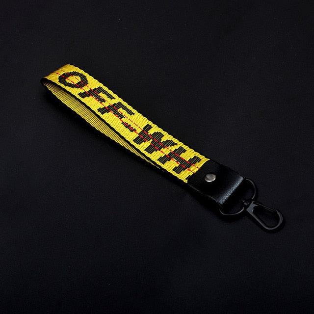 OFF-WHITE Industrial Keychain Yellow/Black/Silver - FW19 - US