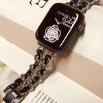 Stainless Steel Luxury Rope Apple Watch Band