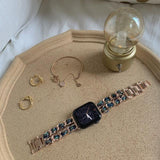 Stainless Steel Luxury Rope Apple Watch Band