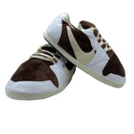 Low 'OG' Brown-White Sneaker Slippers