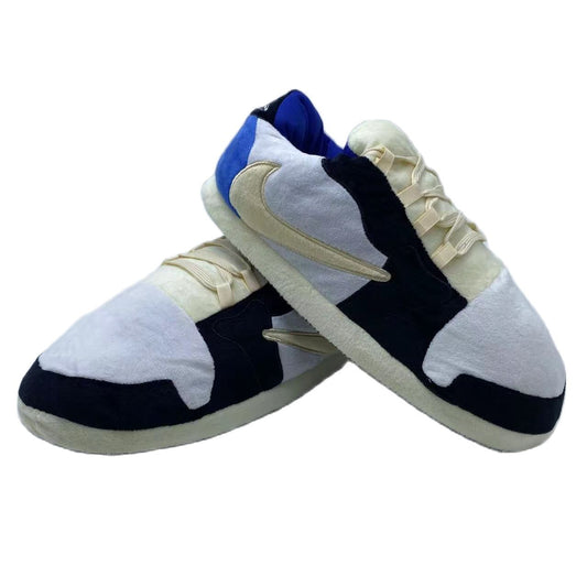 Low 'OG' Blue - White Sneaker Slippers - Trend Sellers